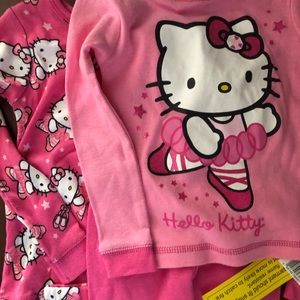 Hello Kitty girls size 2T two pairs NWT